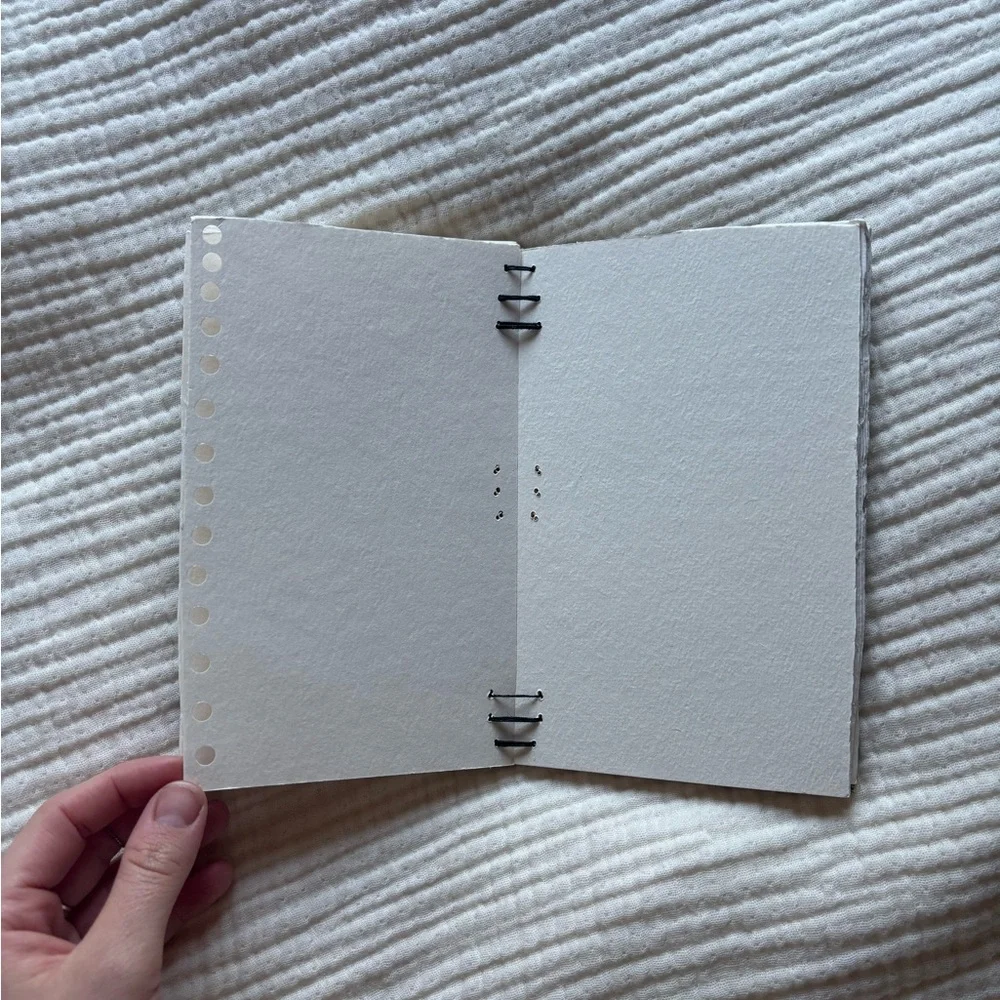 Handmade Vintage Woodland Book Watercolor Journal